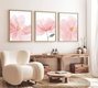 Wallity Huhu192 Cuadro Decorativo enmarcado en MDF (3 piezas) 30 x 40 cm